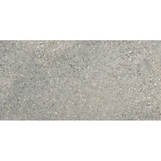 Carrelage sol extérieur effet pierre de Bali Buddha gris R11 30x60 cm