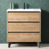 Meuble Miami Chêne Naturel 80 cm