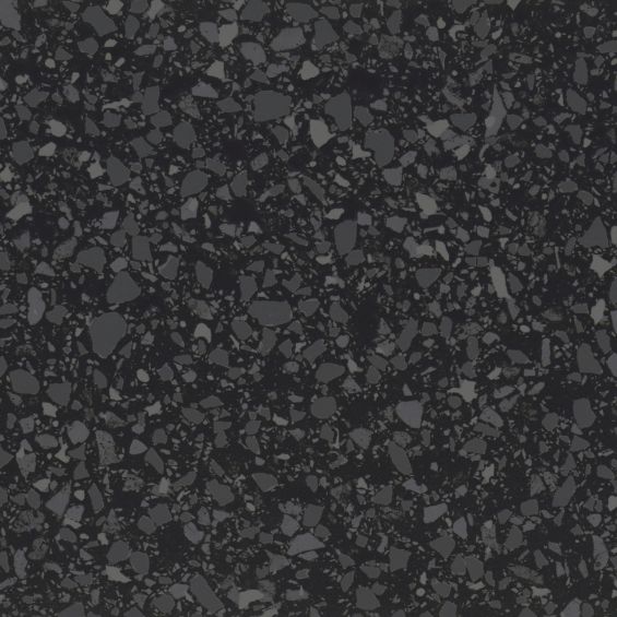 Carrelage sol effet terrazzo Triveneto noir60x60 cm