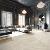  Carrelage sol imitation parquet Trento beige 20x120 cm - Réflex Boutique