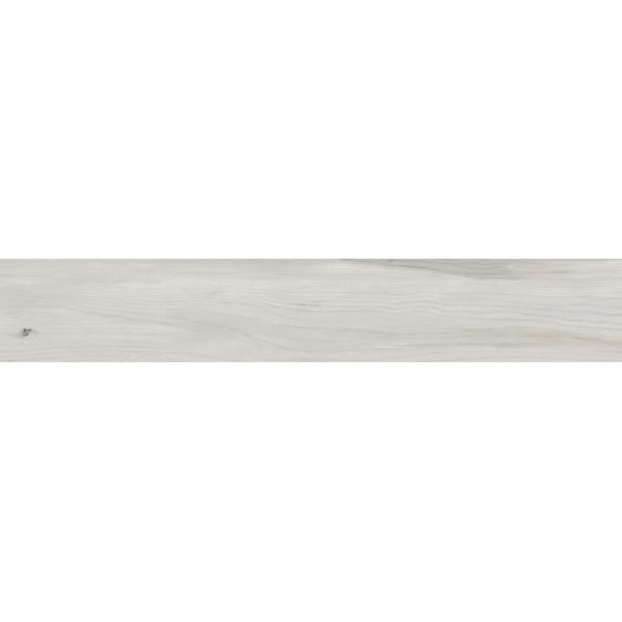 Carrelage fin sol effet bois Kedera gris clair 20x120 cm