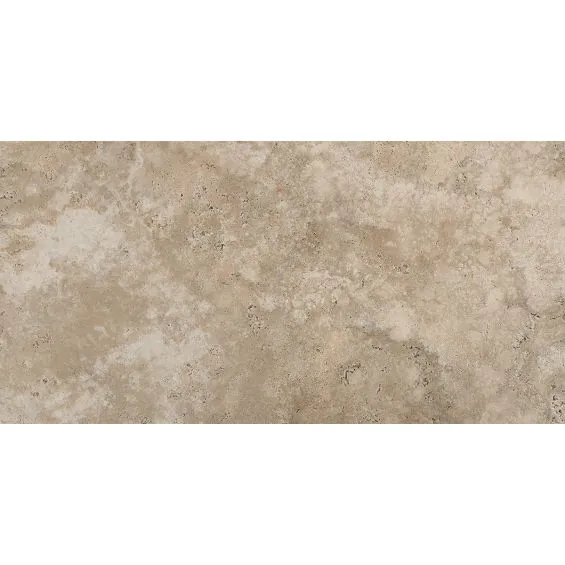 Carrelage sol effet pierre TravertinNaturel 60x120 cm