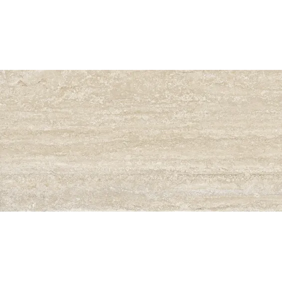 Carrelage sol effet Travertin Romance sable 60x120 cm - Réflex Boutique