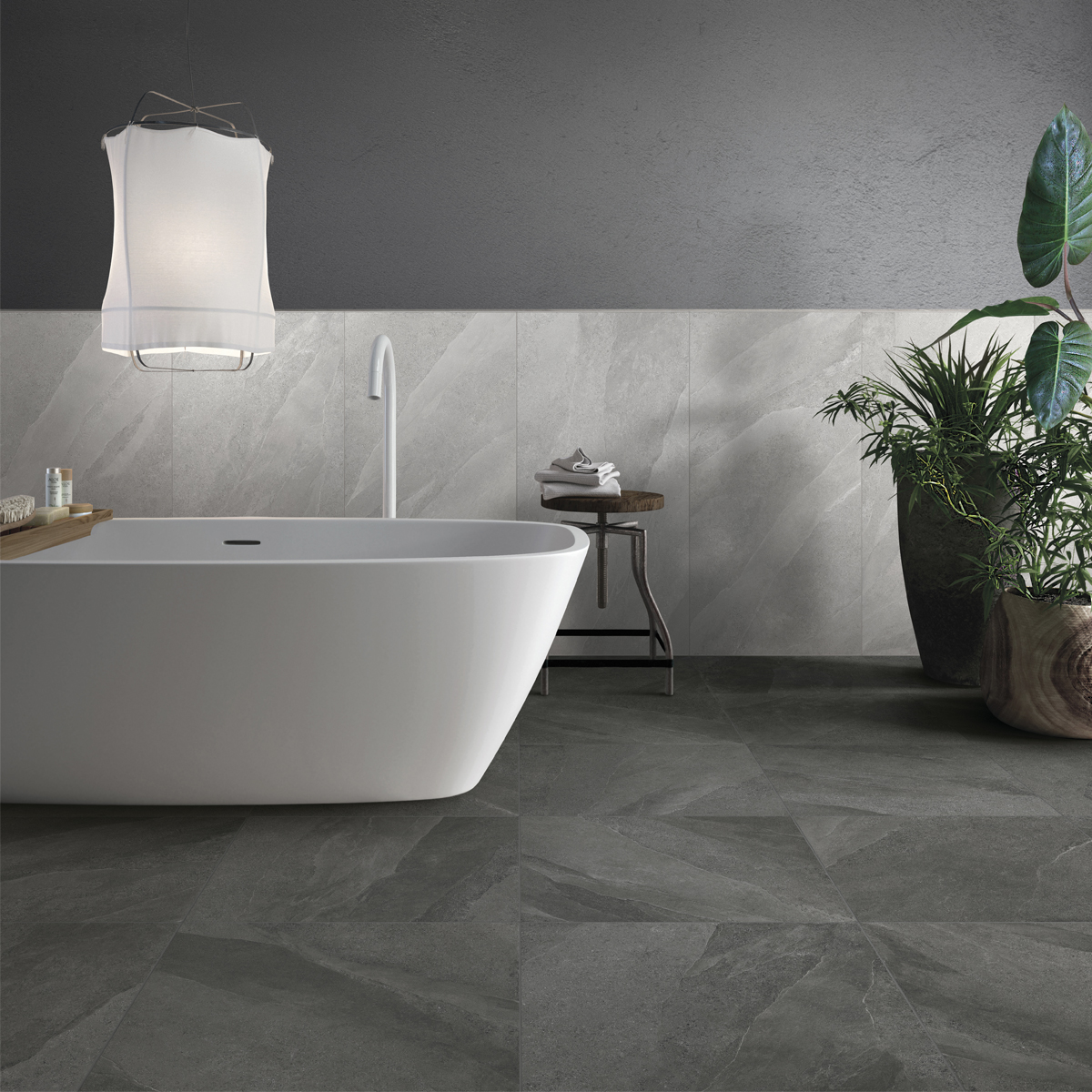 Dalle extérieur Rock 2.0 Geo R11 60x60 cm - Réflex Boutique