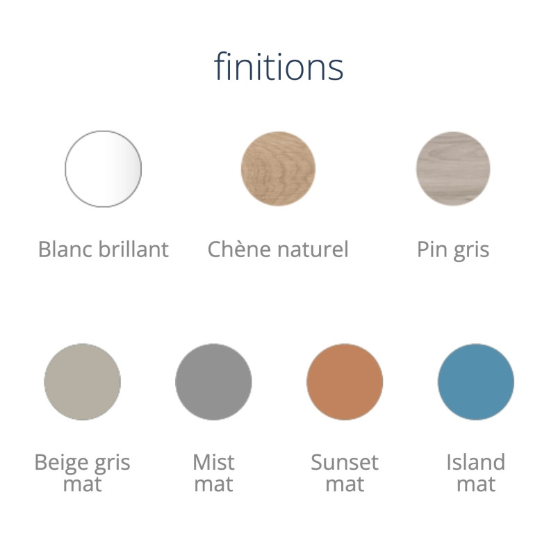 Palette couleurs
