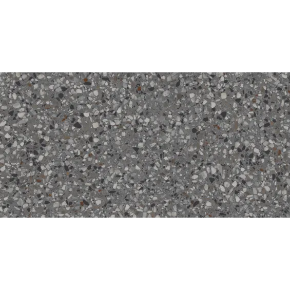  Carrelage effet Terrazzo Patio gris flocon 60x120 cm - Réflex Boutique