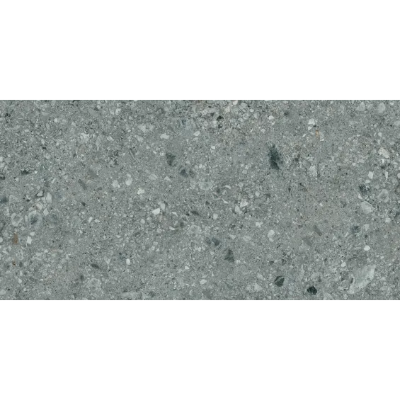  Carrelage effet Terrazzo Strain graphite 60x120 cm - Réflex Boutique