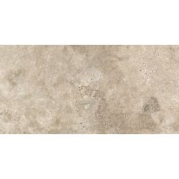 Carrelage sol effet travertin Tivoli beige 60x120 cm