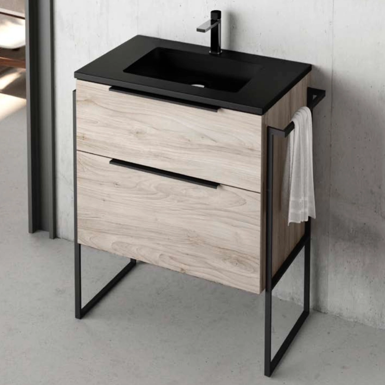 Meuble Yosemite Pins Gris 70 cm