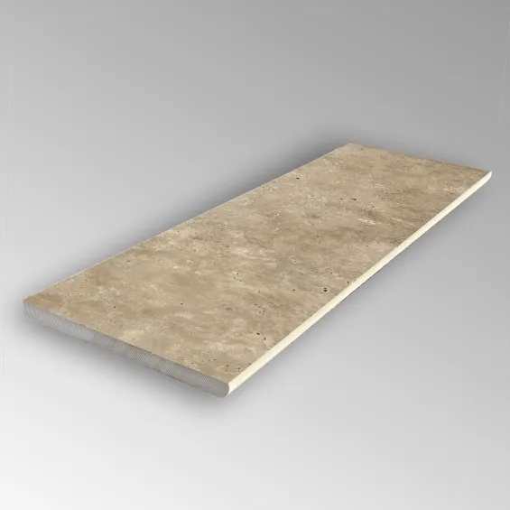  Margelle Tivoli beige 25x100 cm cm - Réflex Boutique