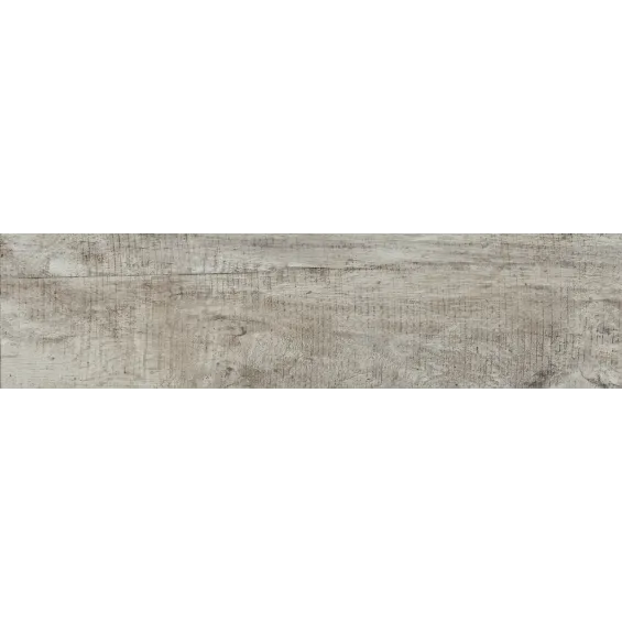 Dalle extérieur effet bois Angelim 2.0 blanc grisé R11 30x120 cm