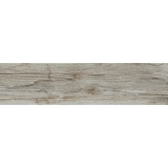 Dalle extérieur effet bois Angelim 2.0 blanc grisé R11 30x120 cm