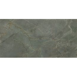Carrelage sol et mur poli effet marbre Turquin émeraude 60x120 cm