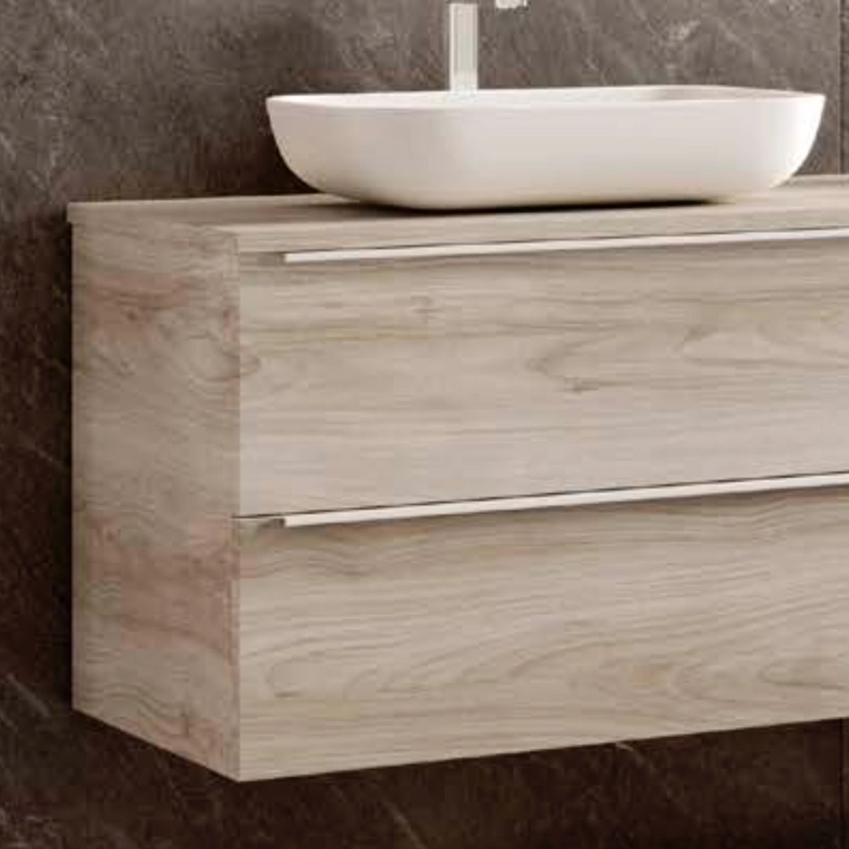 Coloris Pins Gris / Poignées blanches