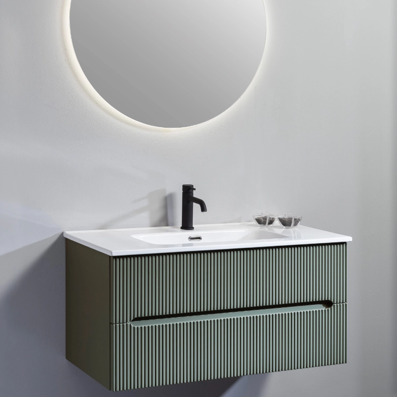 Meuble Weave Vert Mat