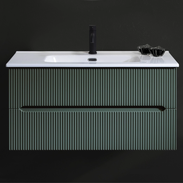 Meuble Weave Vert Mat