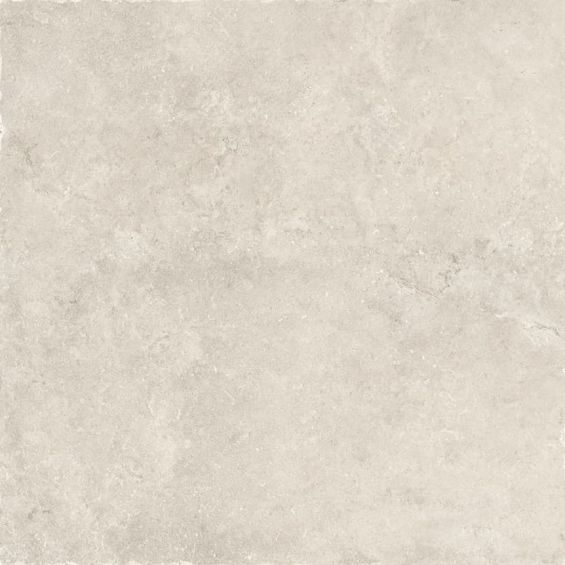 Carrelage sol effet pierre travertin Soleto beige 40,6x40,6 cm
