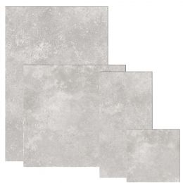 Carrelage sol effet pierre travertin Soleto gris multi-format