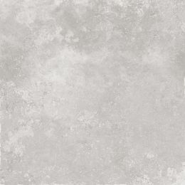 Carrelage sol effet pierre travertin Soleto gris 100x100 cm