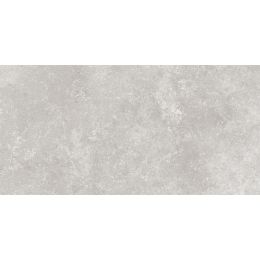 Carrelage sol effet pierre travertin Soleto gris 60x120 cm
