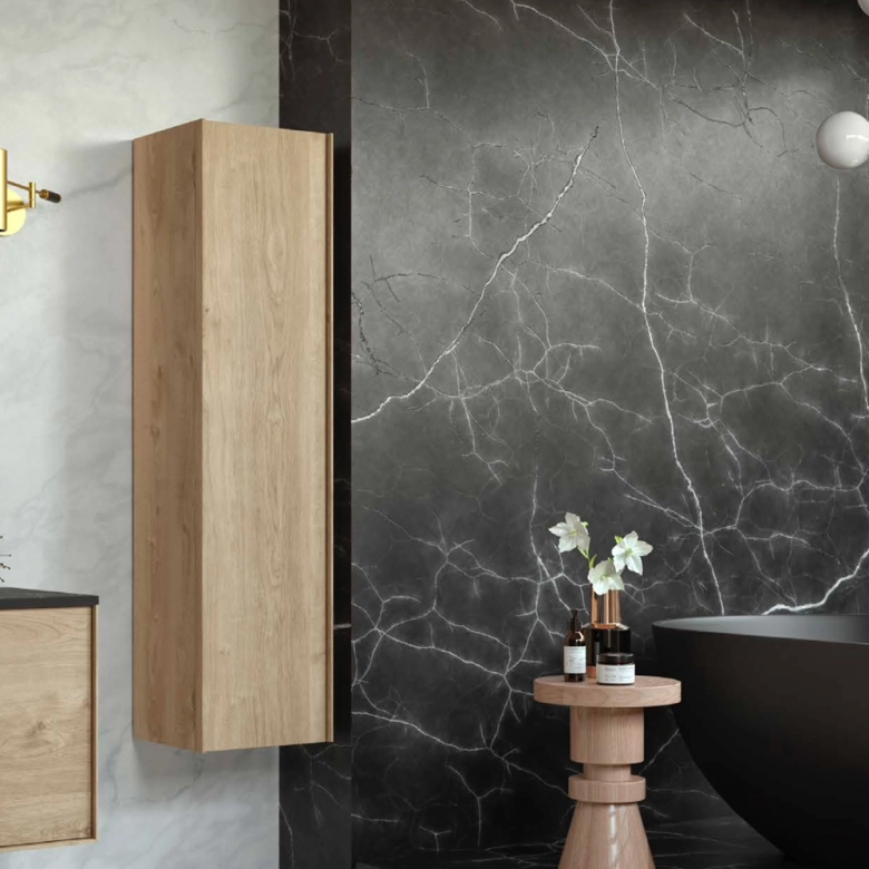 Colonne simple Calgary Chêne Naturel