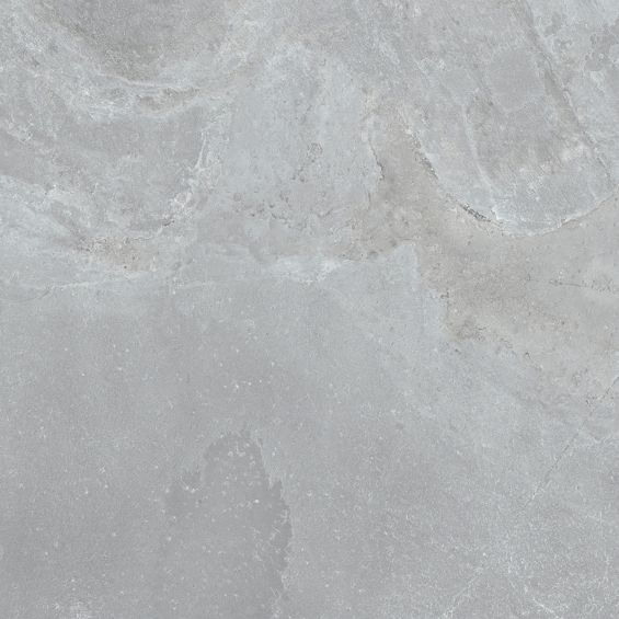 Carrelage sol effet pierre naturelle Courchevel gris 60x60 cm
