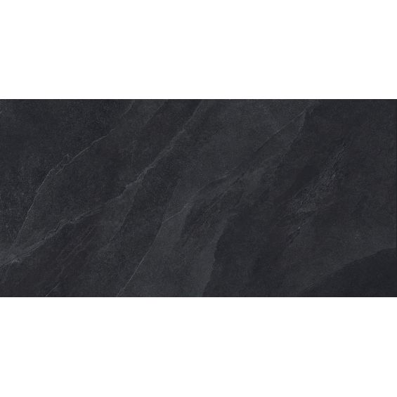 Carrelage sol effet pierre Volcania lave60x120 cm