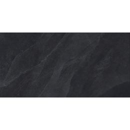 Carrelage sol effet pierre Volcania lave 30x60 cm
