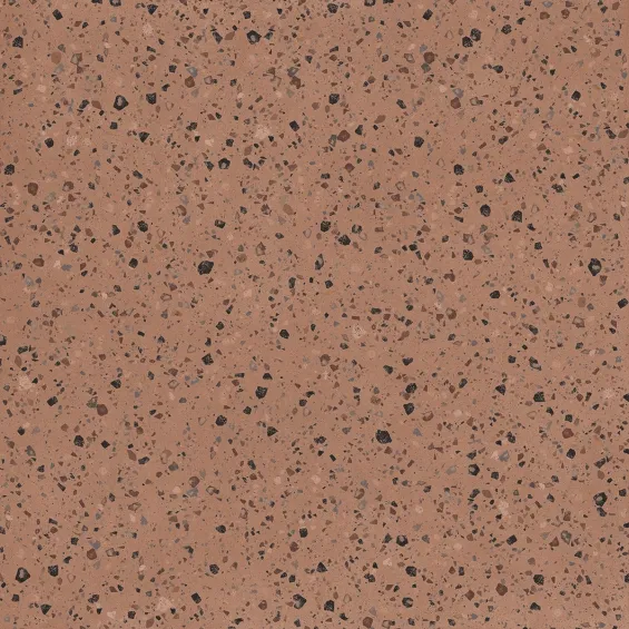  Carrelage effet Terrazzo Sanpolo coccio corail 60x60 cm - Réflex Boutique