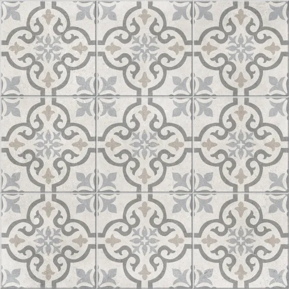  Carrelage sol effet carreaux de ciment Stella blow 60x60 cm - Réflex Boutique