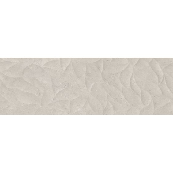Carrelage mur Décor Plumeria Nacre 30x90 cm