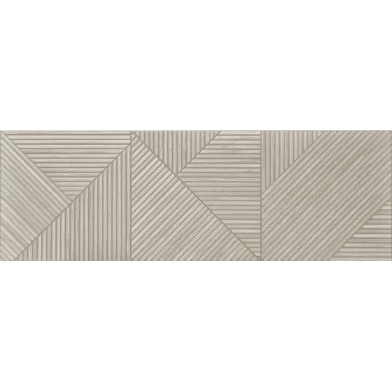  Carrelage mur Dinizia décor asymétrique gris 30x90 cm - Réflex Boutique