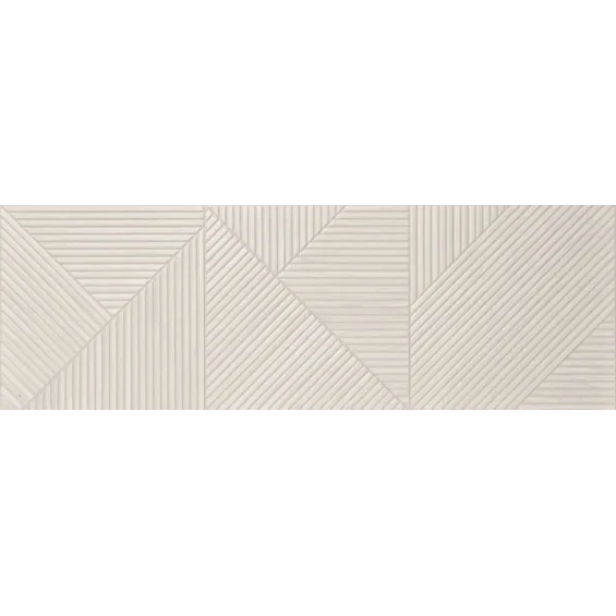  Carrelage mur Dinizia décor asymétrique blanc 30x90 cm - Réflex Boutique