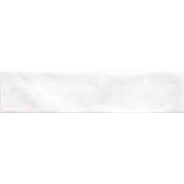 Lot de 1 m2 Carrelage mur effet zellige Scénario blanc neige 7,5x30 cm