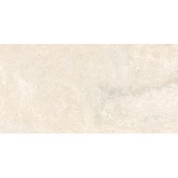 Carrelage sol extérieur effet travertin Tivoli crème R11 60x120 cm
