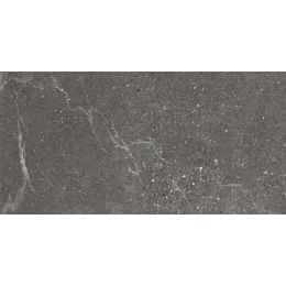 Carrelage sol effet pierre Toscana anthracite 30x60 cm