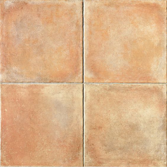 Carrelage sol traditionnel Terracotta naturel 33.5x 33.5 cm