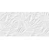 Carrelage mur PolarLeaveswhite mate 30x90 cm