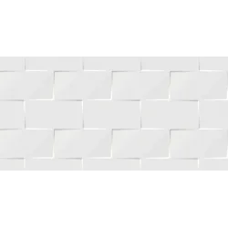  Carrelage mur Polar Upper white brillo 30x90 cm - Réflex Boutique