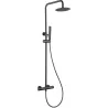  Mitigeur Douche Thermostatique Cuba Gris Anthracite - Réflex Boutique