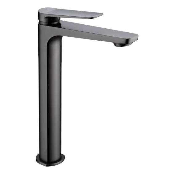  Mitigeur lavabo Cuba haut Gris Anthracite - Réflex Boutique