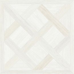 Carrelage sol imitation parquet Iraty blanc 60x60 cm