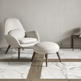 Carrelage sol imitation parquet Iraty marbre 60x60 cm