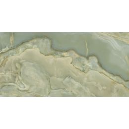 Carrelage sol et mur poli effet marbre Bavaro jade 60x120 cm