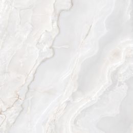 Carrelage sol et mur poli effet marbre Bavaro ivoire 120x120 cm