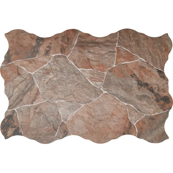  Carrelage sol extérieur effet pierre Jura lave flagstone R11 44x66 cm - Réflex Boutique