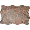  Carrelage sol extérieur effet pierre Jura lave flagstone R11 44x66 cm - Réflex Boutique