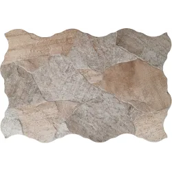  Carrelage sol extérieur effet pierre Jura roche flagstone R11 44x66 cm - Réflex Boutique