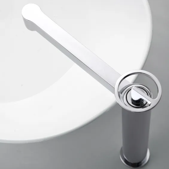  Mitigeur lavabo Circle haut chrome - Réflex Boutique