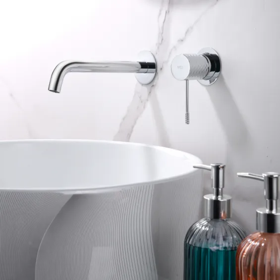  Mitigeur lavabo Encastré Zena Chrome - Réflex Boutique